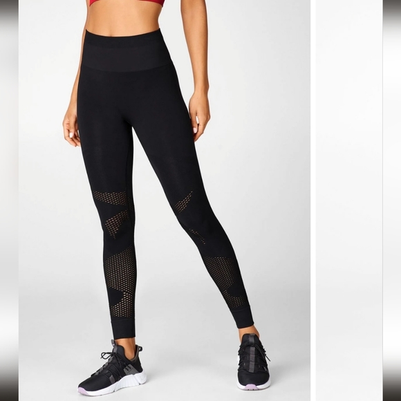 Nwt Fabletics High-Waisted Sculptknit Statement Legging - Picture 4 of 12